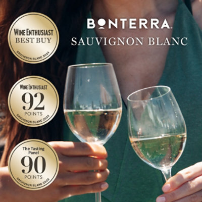 Bonterra Wine Organic Sauvignon Blanc California - 750 Ml - Image 2