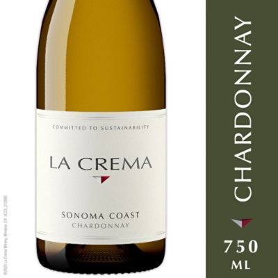 La Crema Sonoma Coast Chardonnay White Wine - 750 Ml - Image 1