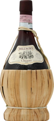 BellAgio Villa Banfi Chianti Straw Wine - 1 Liter - Image 2