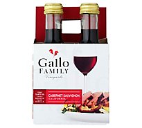 Gallo Family Vineyards Cabernet Sauvignon Red Wine -4 - 187 Ml