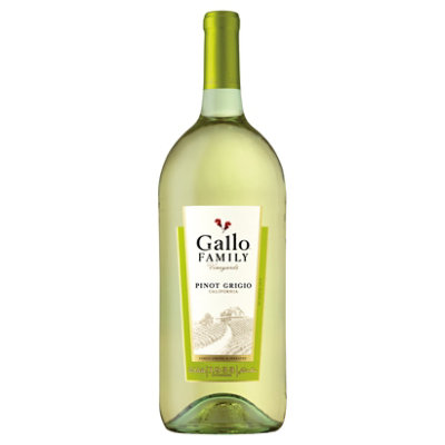 Gallo Family Vineyards Pinot Grigio White Wine - 1.5 Liter - Image 2