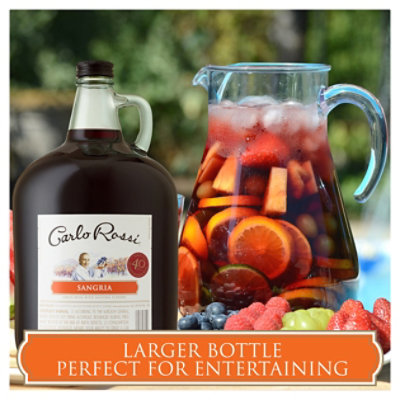 Carlo Rossi Sangria Red Wine - 4 Liter - Image 3