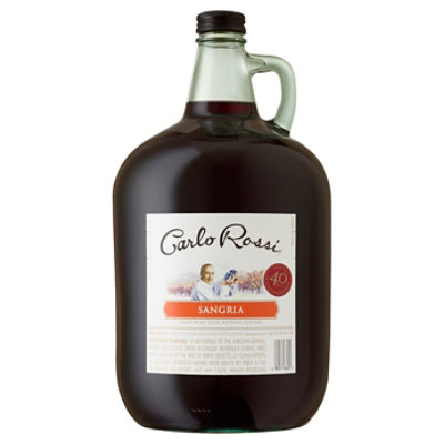 Carlo Rossi Sangria Red Wine - 4 Liter