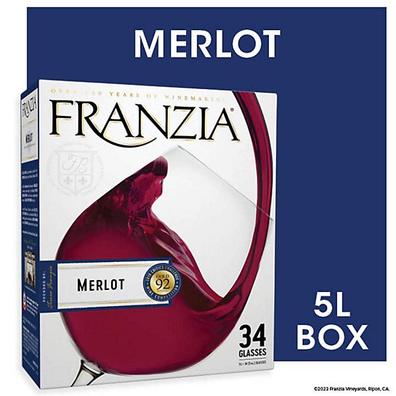 Franzia Merlot Red Wine - 5 Liters