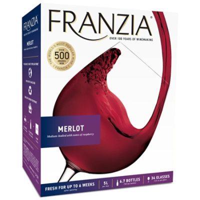 Franzia Merlot Red Wine - 5 Liters