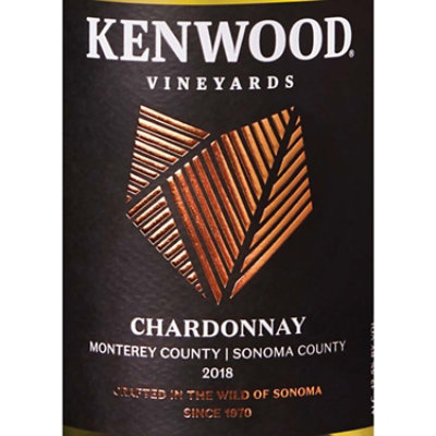 Kenwood Wine Chardonnay Sonoma County - 750 Ml - Image 2