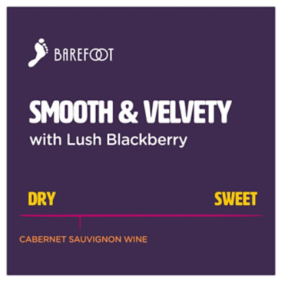 Barefoot Red Wine Cabernet Sauvignon - 750 Ml - Image 4