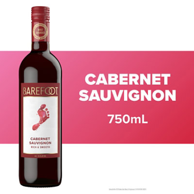 Barefoot Red Wine Cabernet Sauvignon - 750 Ml - Image 1