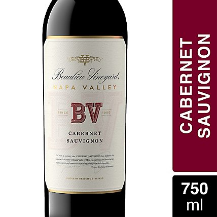 Beaulieu Vineyard Wine Cabernet Sauvignon Napa Valley - 750 Ml - Image 2