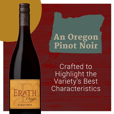 Erath Oregon Pinot Noir Red Wine - 750 Ml - Image 5