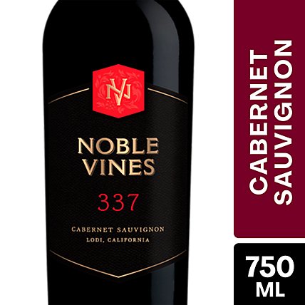 Noble Vines Wine Cabernet Sauvignon Lodi - 750 Ml - Image 2