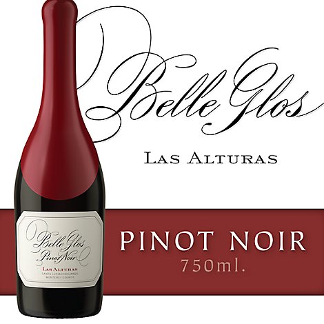 Belle Glos Wine Pinot Noir Las Alturas - 750 Ml