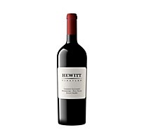 Hewitt Vineyard Wine Napa Valley Rutherford Cabernet Sauvignon - 750 Ml
