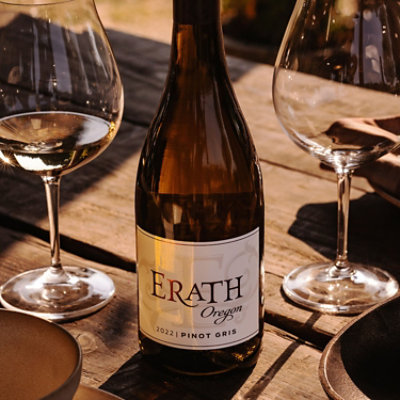 Erath Pinot Gris White Wine - 750 Ml - Image 2