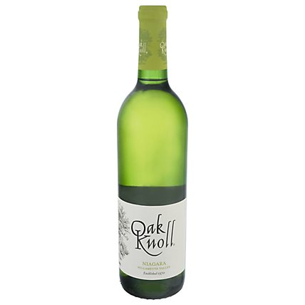 Oak Knoll Niagara White Wine - 750 Ml - Image 3