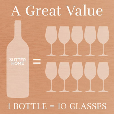 Sutter Home Moscato White Wine Bottle - 1.5 Liter - Image 5