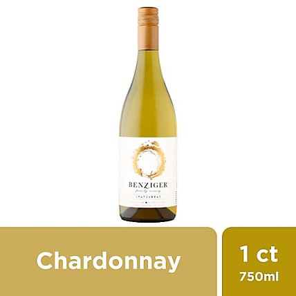 Benziger Family Winery Chardonnay White Wine - 750 Ml - Image 1