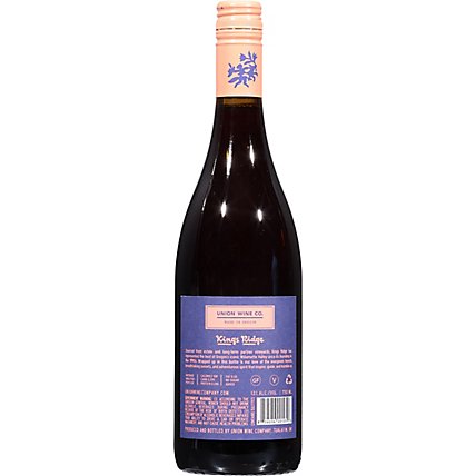 Kings Ridge Pinot Noir Wine - 750 Ml - Image 4