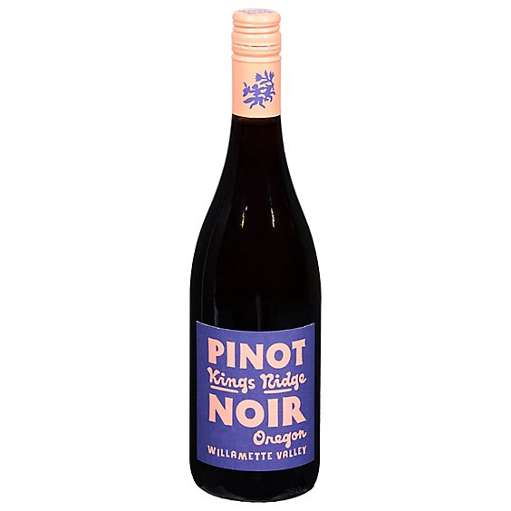 Kings Ridge Pinot Noir Wine - 750 Ml