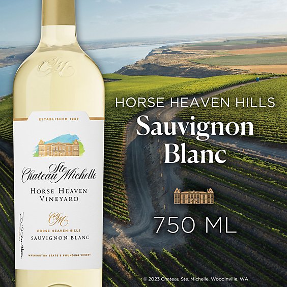 Chateau Ste. Michelle Horse Heaven Vineyard Sauvignon Blanc White Wine - 750 Ml