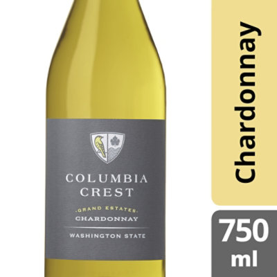 Columbia Crest Grand Estates Chardonnay White Wine - 750 Ml - Image 1