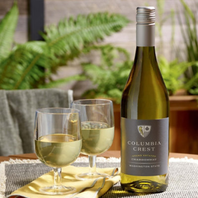 Columbia Crest Grand Estates Chardonnay White Wine - 750 Ml - Image 2