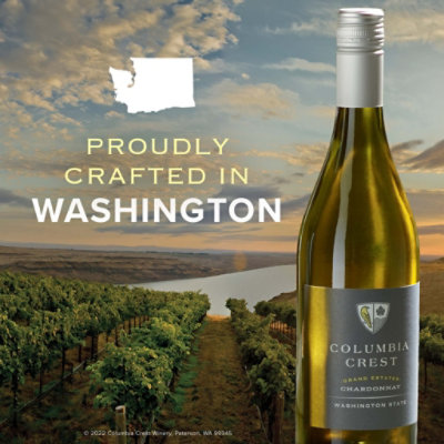 Columbia Crest Grand Estates Chardonnay White Wine - 750 Ml - Image 5