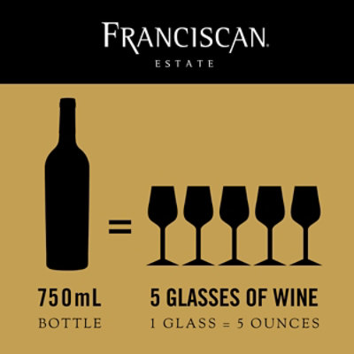 Franciscan Wine White Chardonnay - 750 Ml - Image 3