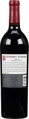 Rodney Strong Vineyards Wine Merlot Sonoma County 2016 - 750 Ml - Image 4