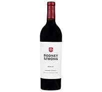 Rodney Strong Vineyards Wine Merlot Sonoma County 2016 - 750 Ml