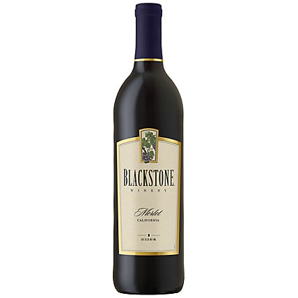 Blackstone Wine Red Merlot - 750 Ml - Image 2