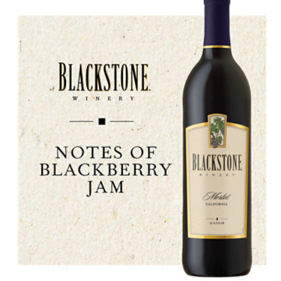 Blackstone Wine Red Merlot - 750 Ml - Image 3