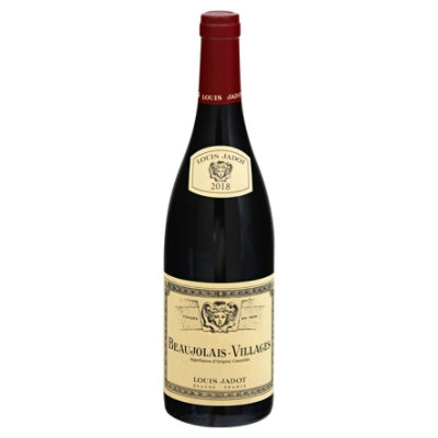 Louis Jadot Beaujolais Villages 2022, Elegant and Fruity Red Wine