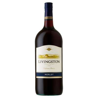 Livingston Cellars Merlot Red Wine - 1.5 Liter - Image 2