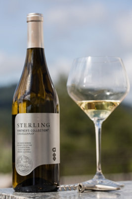 Sterling Vineyards Vintner's Collection California Chardonnay White Wine - 750 Ml - Image 2