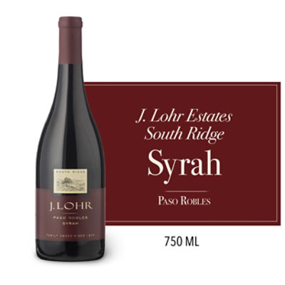 J. Lohr Estates South Ridge Syrah - 750 Ml - Image 1