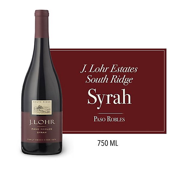J. Lohr Estates South Ridge Syrah -  750 Ml
