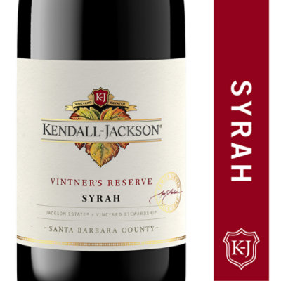 Kendall-Jackson Vintners Reserve Syrah Red Wine - 750 Ml - Image 1