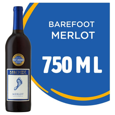 Barefoot Cellars Merlot Red Wine - 750 Ml - Image 2