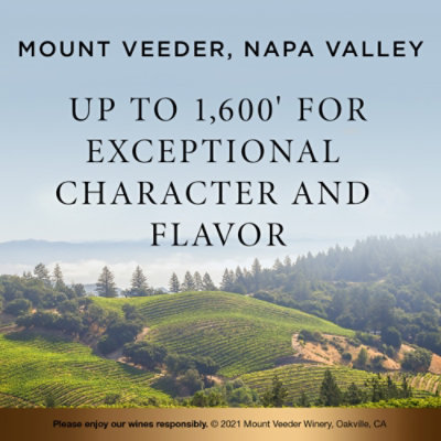 Mount Veeder Napa Valley Cabernet Sauvignon Red Wine - 750 Ml - Image 3