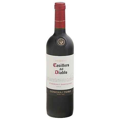 Casillero del Diablo Wine Cabernet Sauvignon - 750 Ml