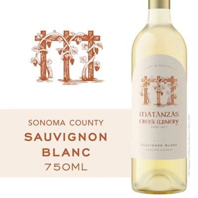 Matanzas Creek Wine White Sauvignon Blanc Alexander Valley - 750 Ml