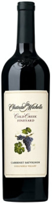 Chateau Ste. Michelle Wine Cabernet Sauvignon Cold Creek Vineyard - 750 Ml - Image 2