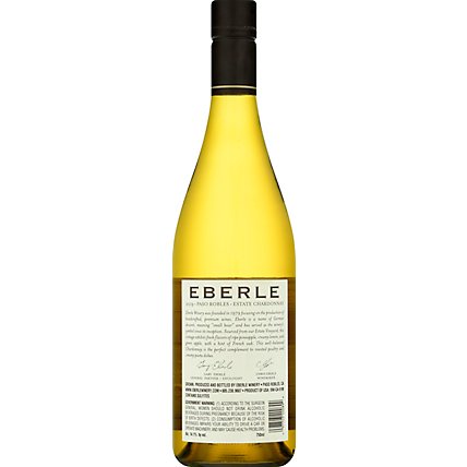 Eberle Chardonnay Wine - 750 Ml - Image 4