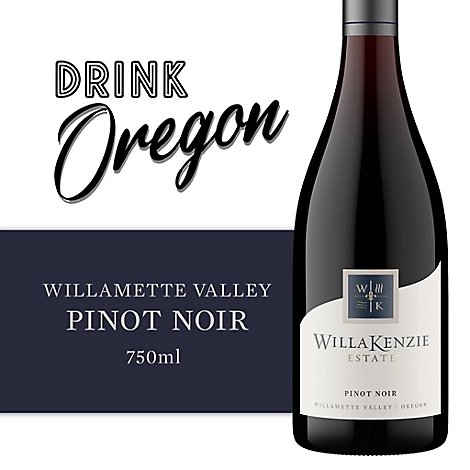 WillaKenzie Estate Wine Red Pinot Noir Willamette Valley ...