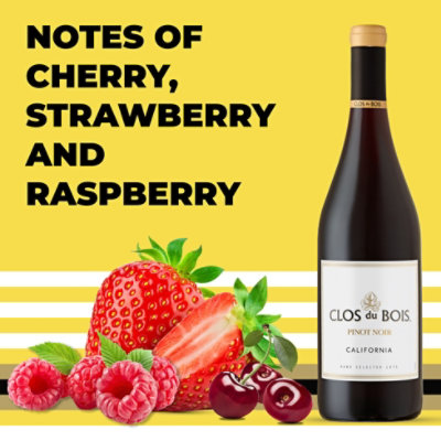 Clos du Bois Wine Red Pinot Noir - 750 Ml - Image 3
