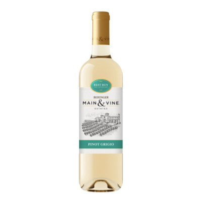 Beringer Main & Vine Pinot Grigio White Wine - 750 Ml - Image 1