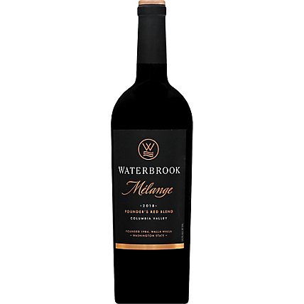 Waterbrook Melange Red Wine - 750 Ml - Image 2