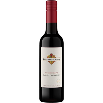 Kendall-Jackson Vintners Reserve Cabernet Sauvignon Red Wine Half Bottle - 375 Ml - Image 1