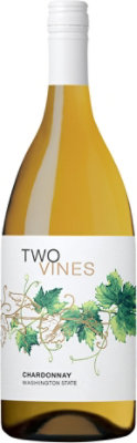 Two Vines Wine Chardonnay - 1.5 Liter - Image 2